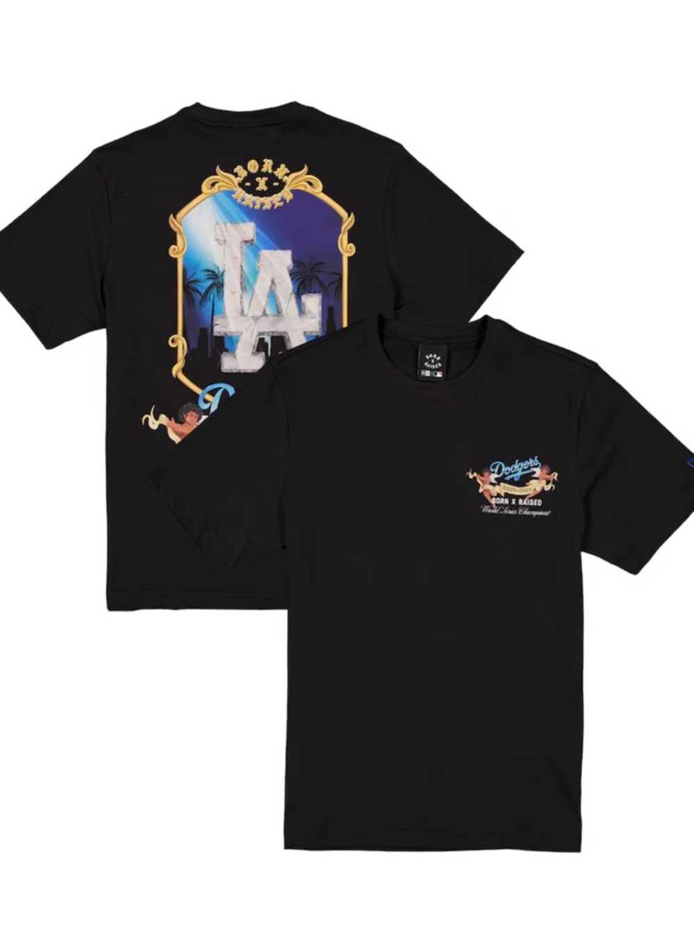 Los Angeles Dodgers New Era x Born x Raised Black Back-to-Back